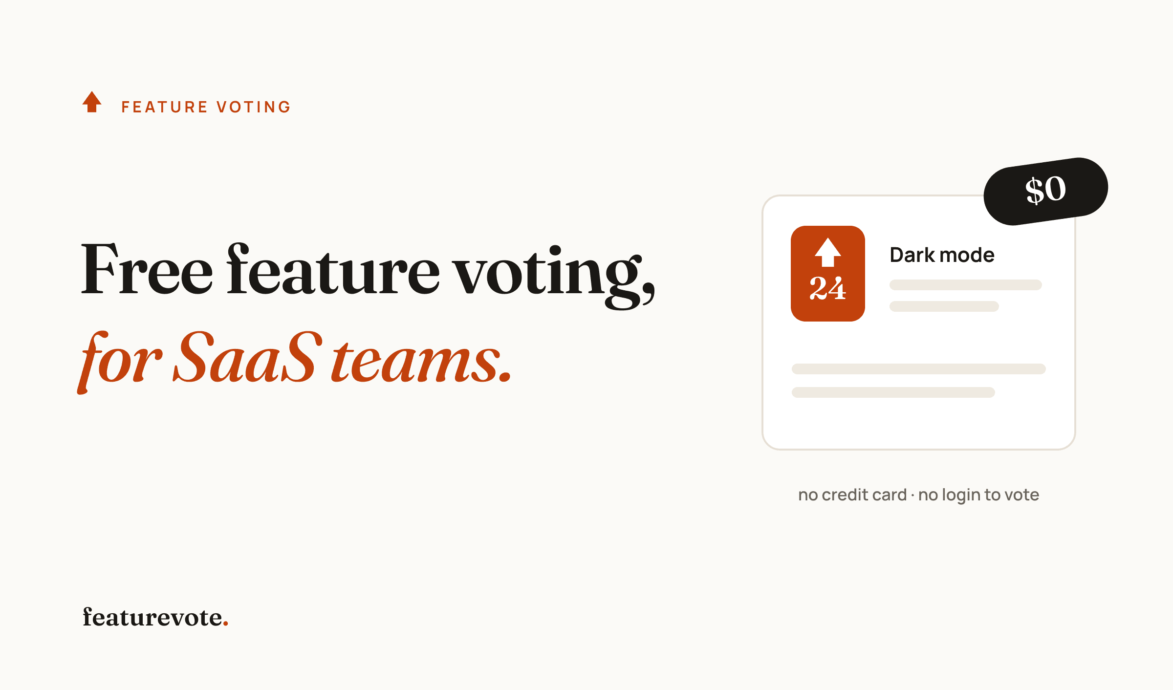 Cover Image for The Best Free Feature Voting Tool for SaaS and Product Teams